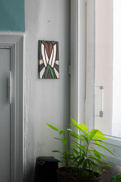Knives Out | Stained Glass Panel for Chefs