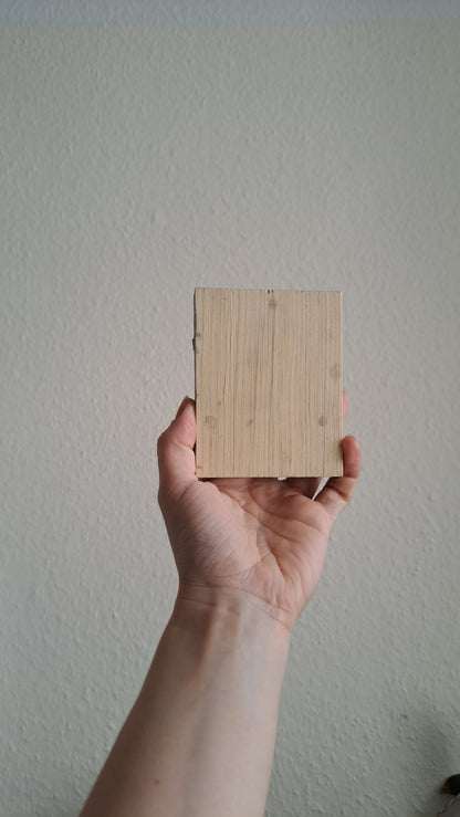 Star | Reclaimed Wood & Glass Mosaic